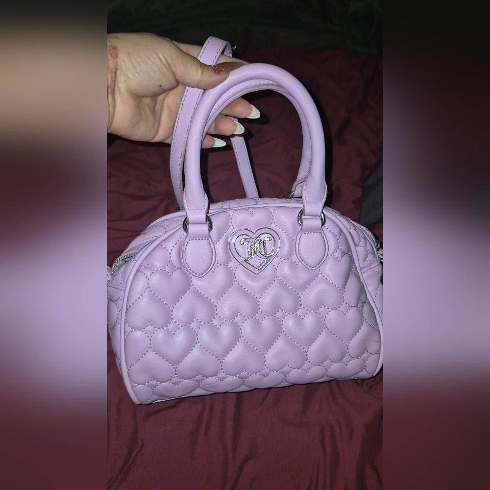 Juicy Couture Lilac Quilted Mini Bag